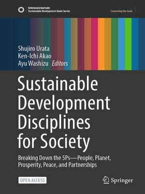cover image of Sustainable Development Disciplines for Society